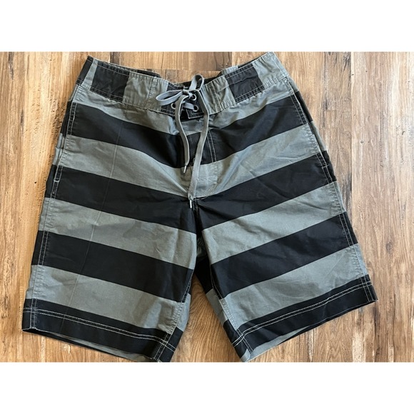 Converse Other - Converse One Star Striped Surf Board Shorts Mens Size 32